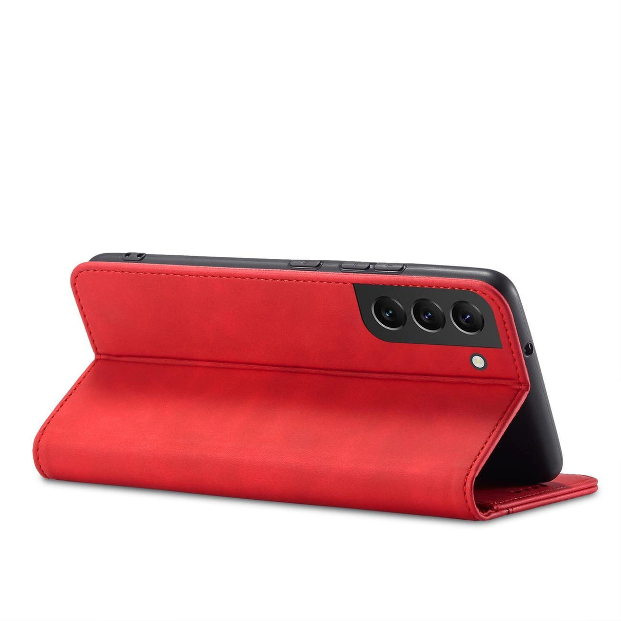 Magnet Fancy Case til Samsung Galaxy S23 Ultra Cover med Flip Stand Wallet Red