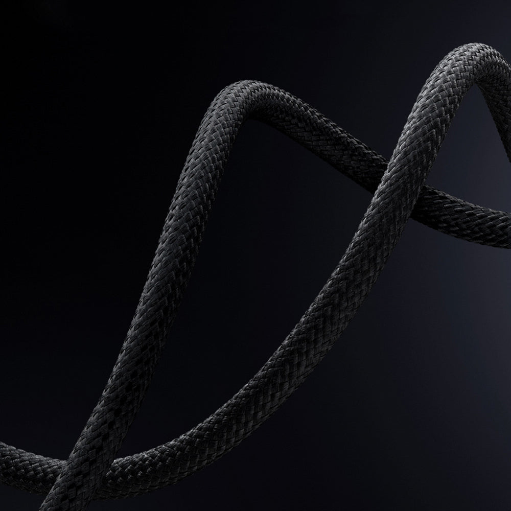 Baseus Glimmer Series Hurtig opladningskabel USB-A - USB-C 100W 480Mbps 1m sort