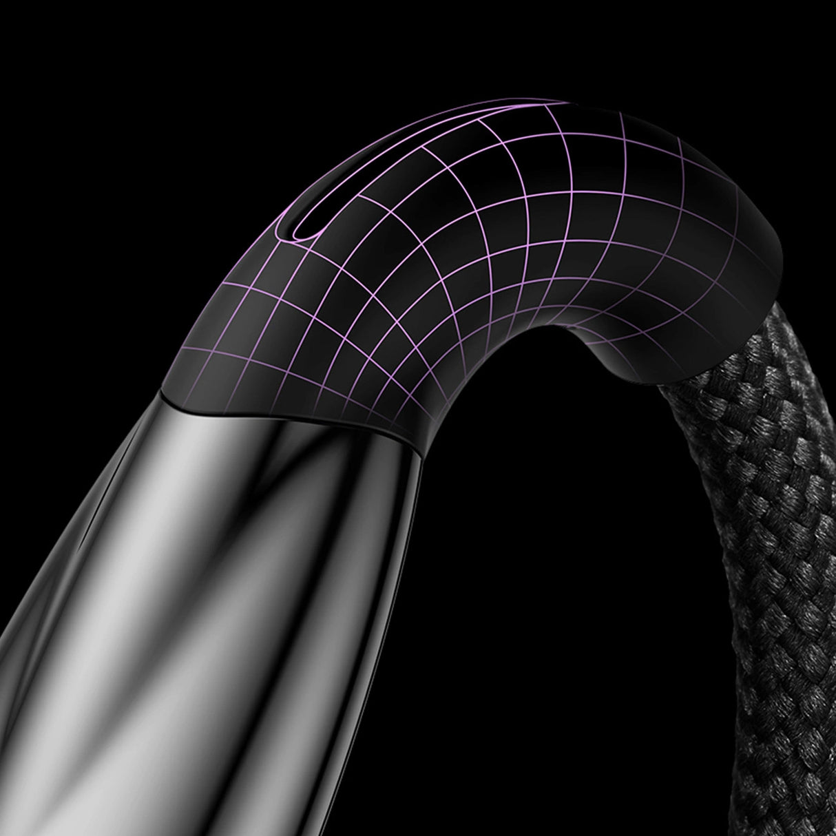 Baseus Glimmer Series hurtigopladningskabel USB-A - USB-C 100W 480Mbps 1m blå