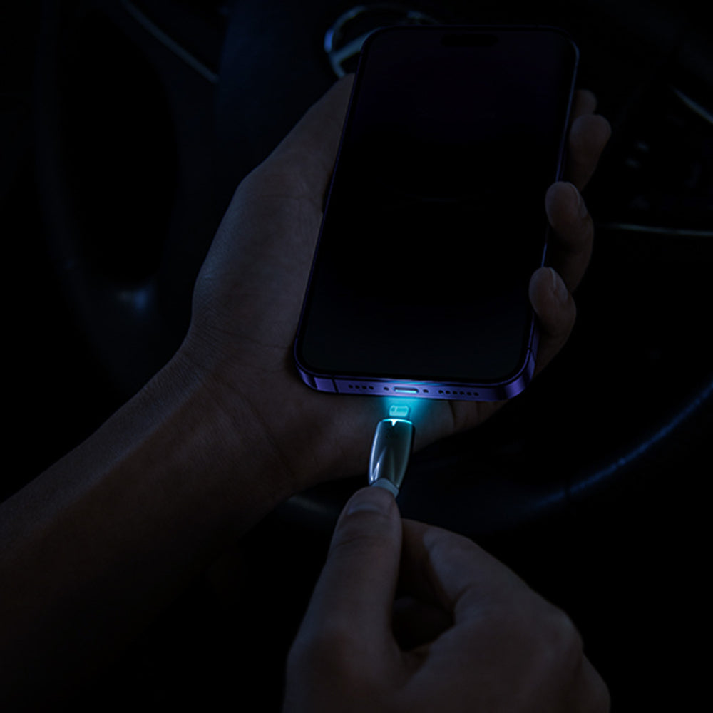 Baseus CADH000101 Lightning - USB-C PD kabel 20W 480Mb/s 2m - sort