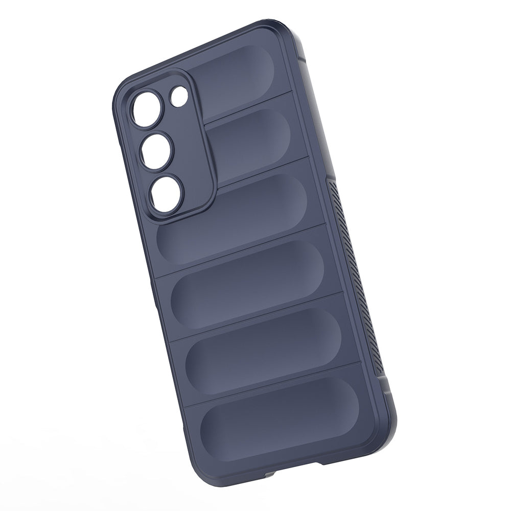 Magic Shield Case til Samsung Galaxy S23+ fleksible pansrede cover blå