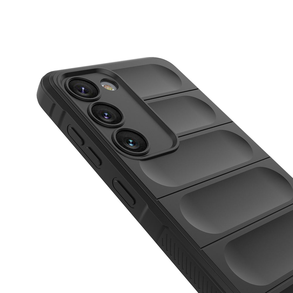 Magic Shield Case til Samsung Galaxy S23+ fleksible pansrede cover blå