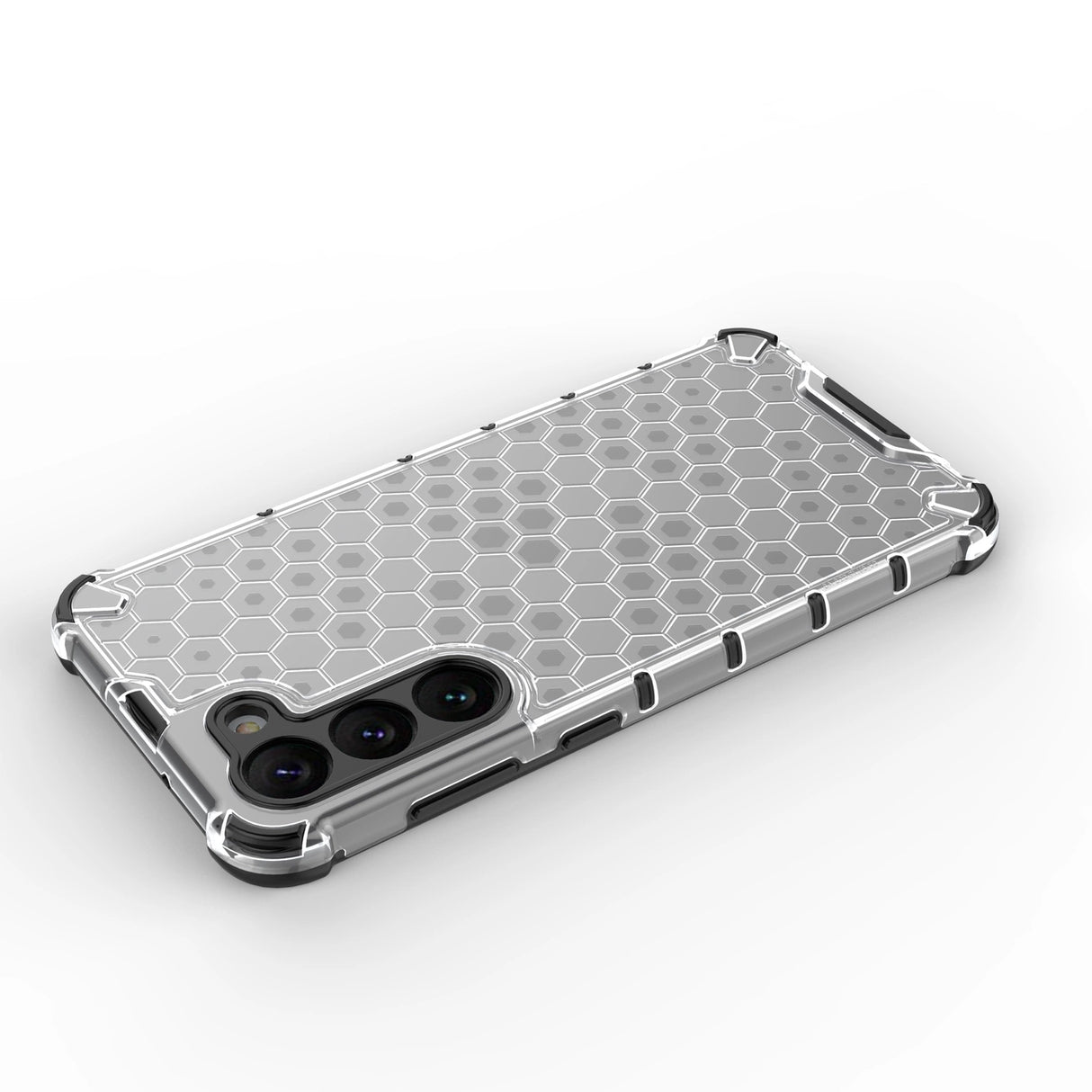 Honeycomb case til Samsung Galaxy S23+ pansret hybrid cover sort