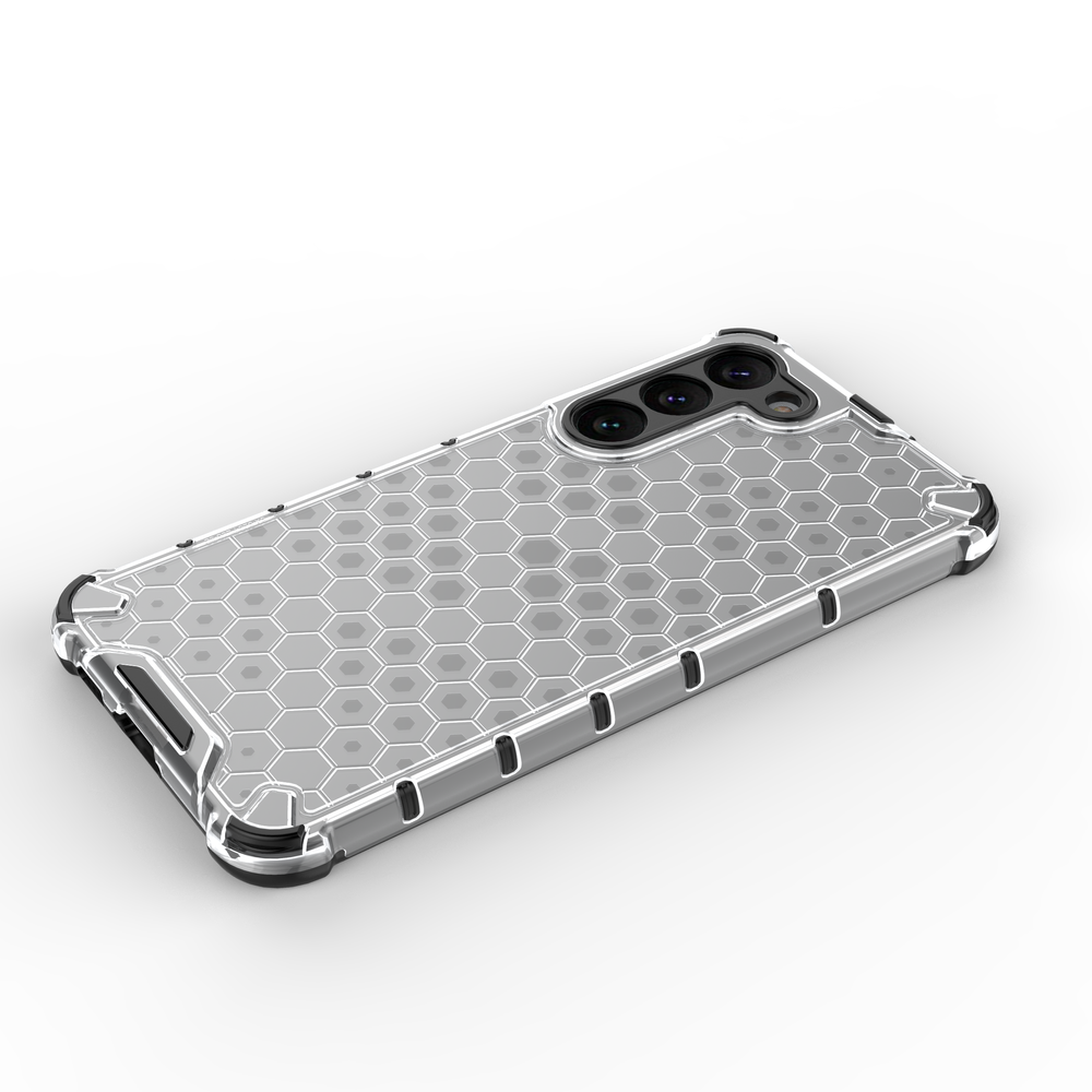 Honeycomb case til Samsung Galaxy S23+ pansret hybrid cover sort