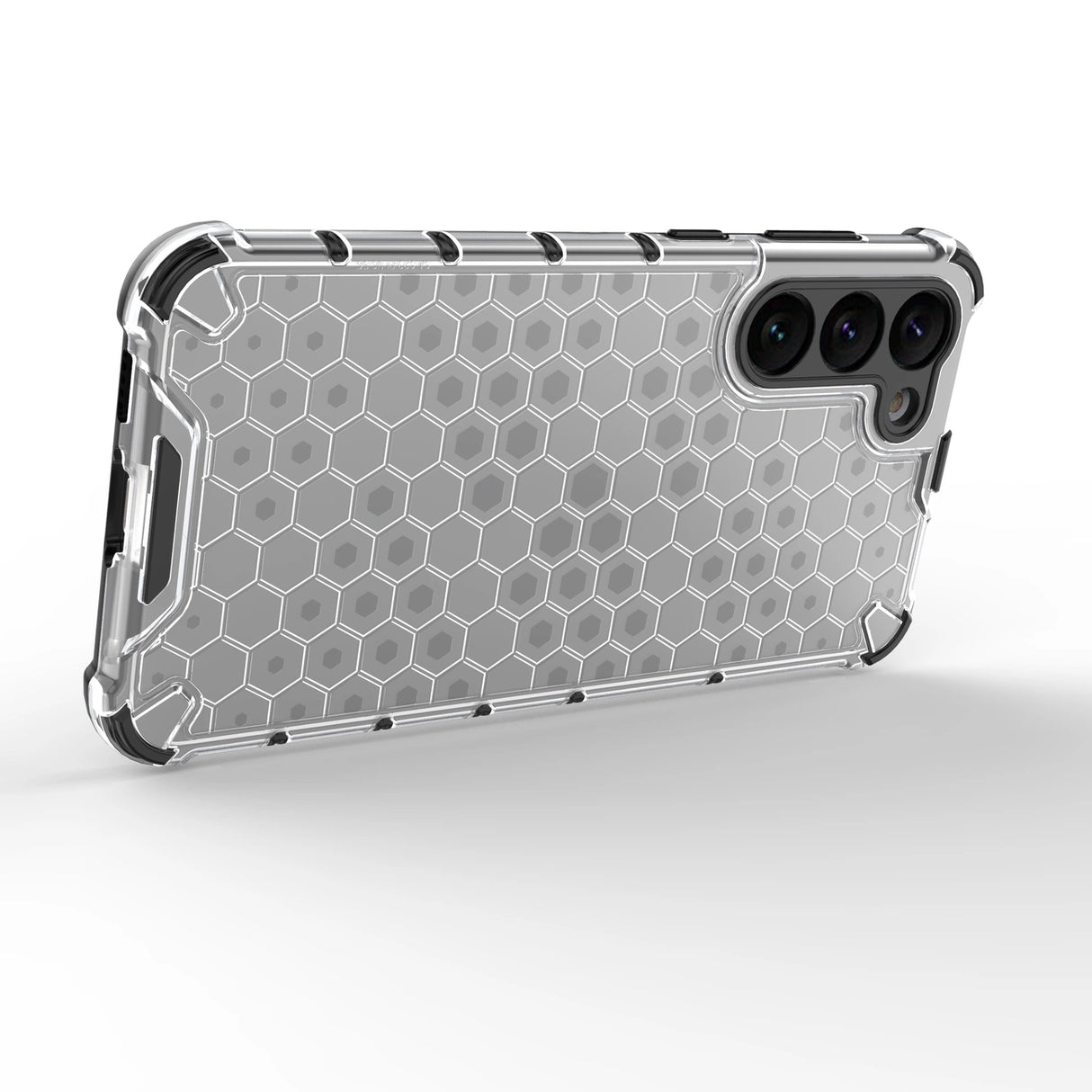 Honeycomb case til Samsung Galaxy S23+ pansret hybrid cover sort