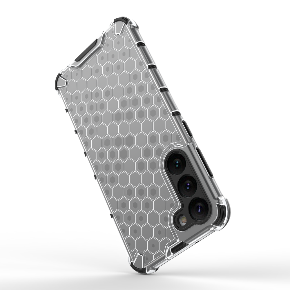 Honeycomb case til Samsung Galaxy S23+ pansret hybrid cover sort