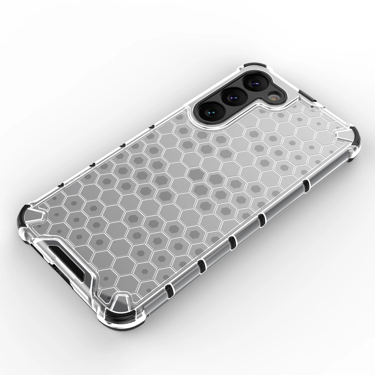 Honeycomb case til Samsung Galaxy S23+ pansret hybrid cover blå