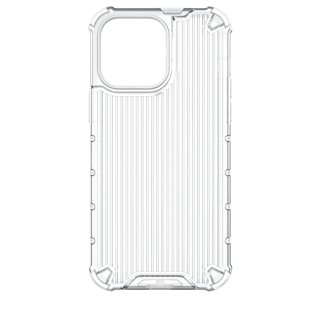 Ombre Protect Case for iPhone 13 Pro Max lyserød og blå pansret sag
