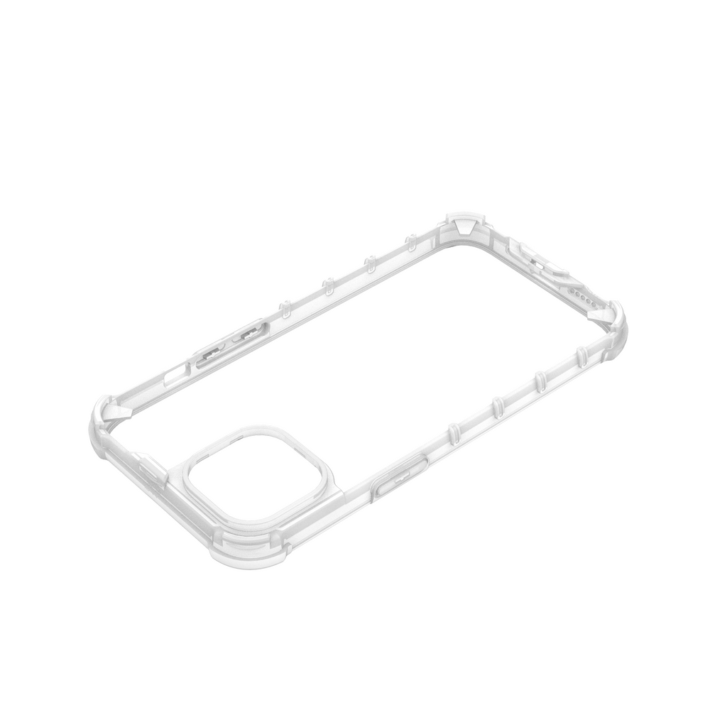 Ombre Protect Case for iPhone 14 lyserød og blå pansret sag