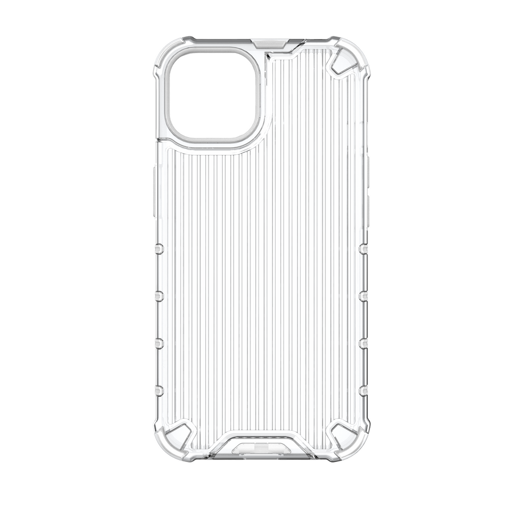 Ombre Protect Case for iPhone 14 lyserød og blå pansret sag