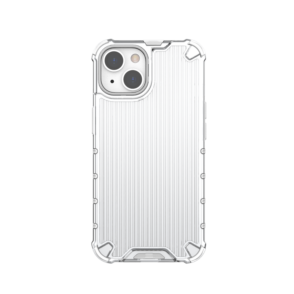 Ombre Protect Case for iPhone 14 lyserød og blå pansret sag