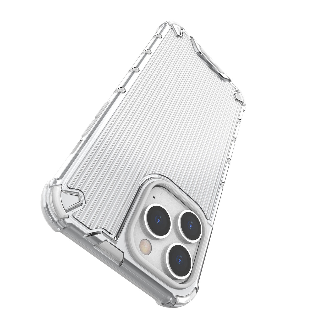 Ombre Protect Case til iPhone 14 Pro pansret cover lyserød og blå