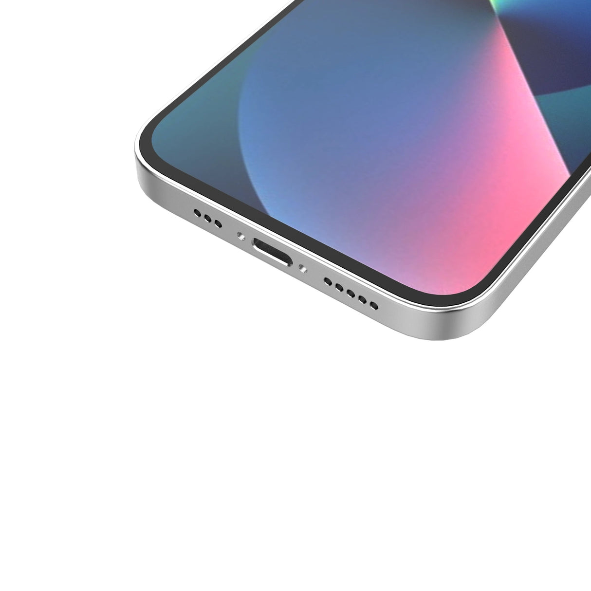 Ombre Protect Case til iPhone 14 Plus pansret cover pink og blå