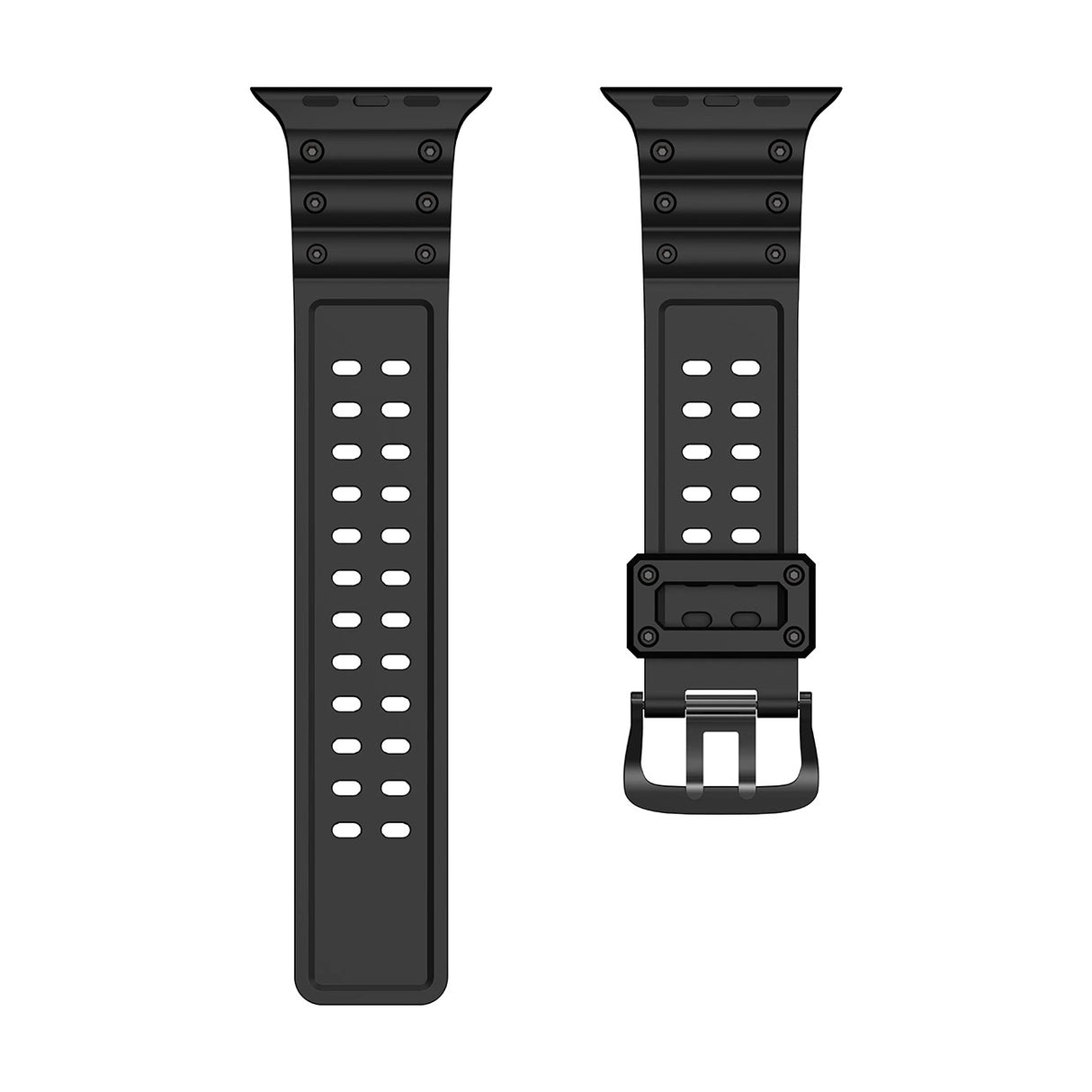 Strap Triple Protection til Apple Watch 38 / 40 / 41 mm armbåndsrem - sort