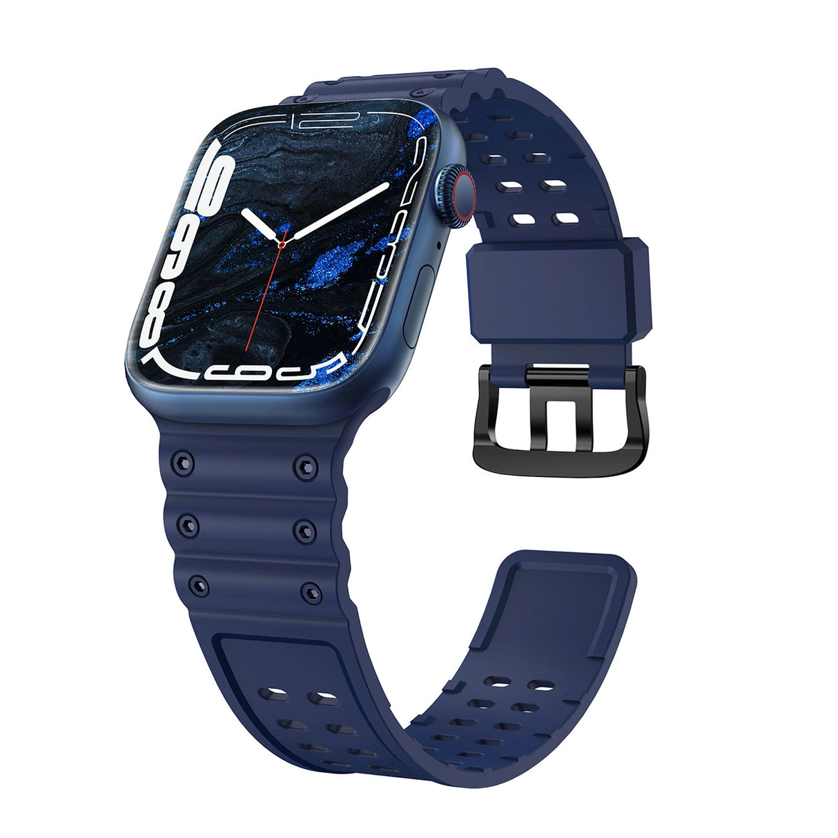 Strap Triple Protection til Apple Watch 38 / 40 / 41 mm band armbånd - marineblå
