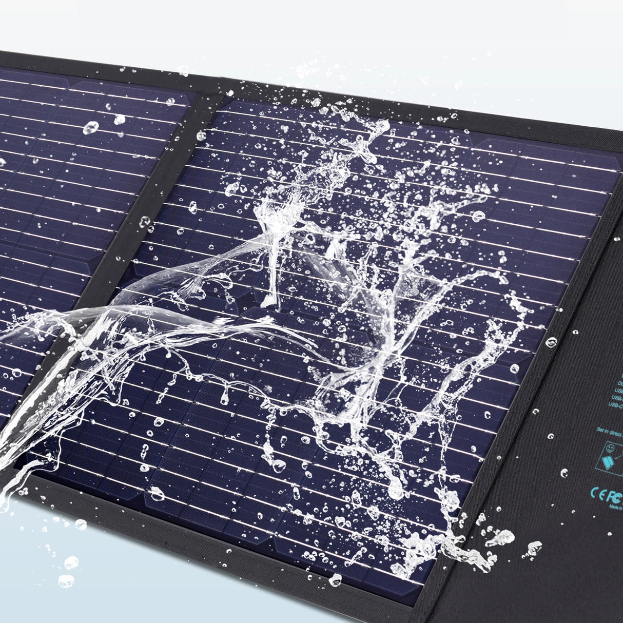 Choetech SC009-V2 solopladning 100W USB-C / 2x USB-A PD QC - sort