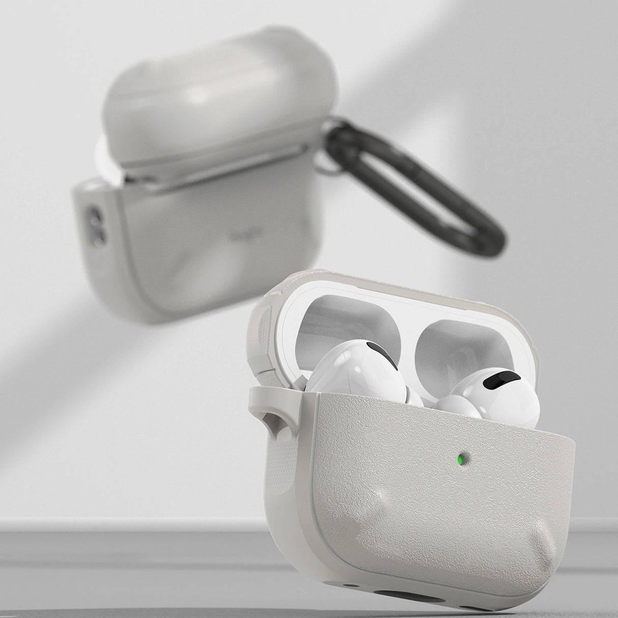 Ringke Onyx-kasse til AirPods Pro 2 pansret hovedtelefon-kasse grå