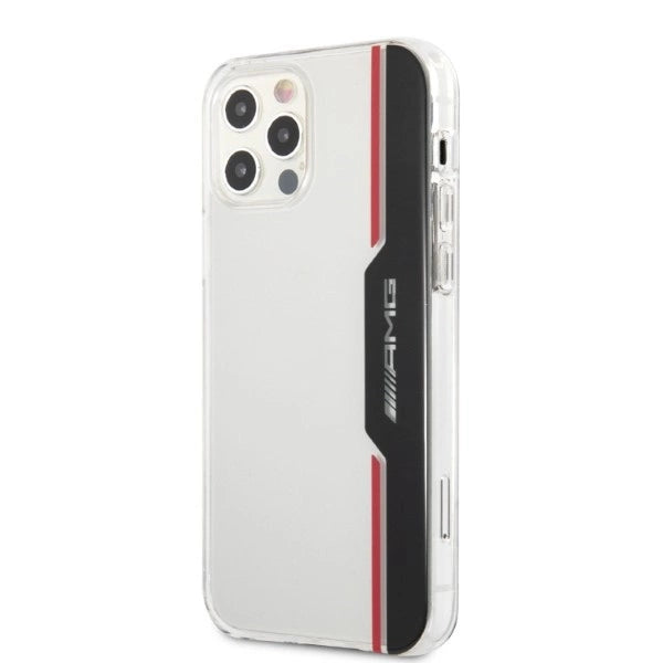 AMG Electroplate Vertical case til iPhone 12 / iPhone 12 Pro - gennemsigtig