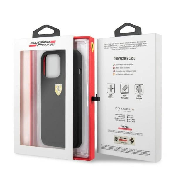 Ferrari FESSIHMP13LBK iPhone 13 Pro / 13 6.1" sort/sort hardcase MagSafe
