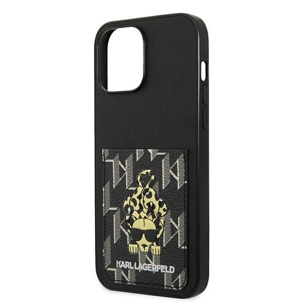 Karl Lagerfeld Karlimals Cardslot case til iPhone 13 Pro Max - sort