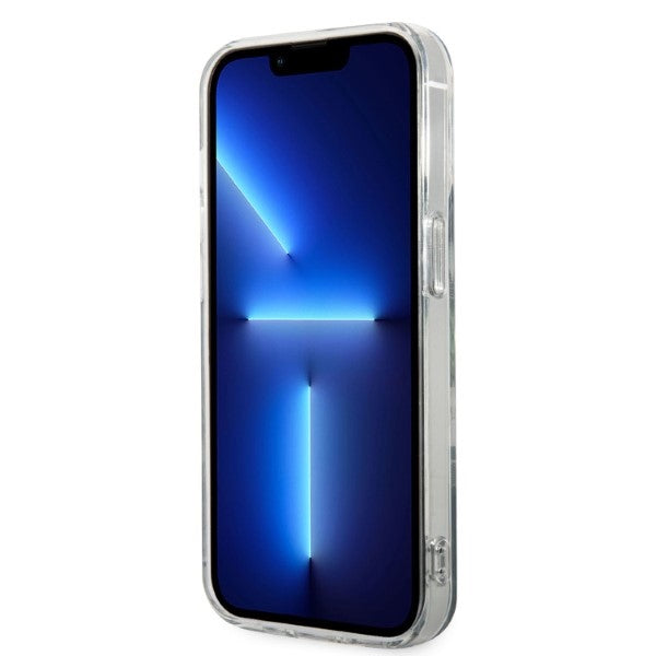 Set Guess GUBPP14LHJEACSA Case+ Charger iPhone 14 Pro 6.1" grøn/grøn hårdkasse Jungle MagSafe