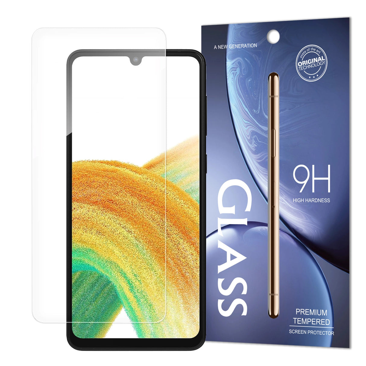 Standard hærdet glas Case hærdet glas til Samsung Galaxy A34 5G 9H