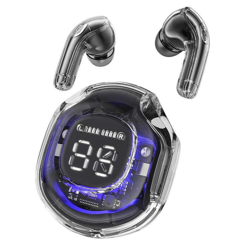 Acefast T8 TWS Bluetooth trådløse hovedtelefoner - lilla