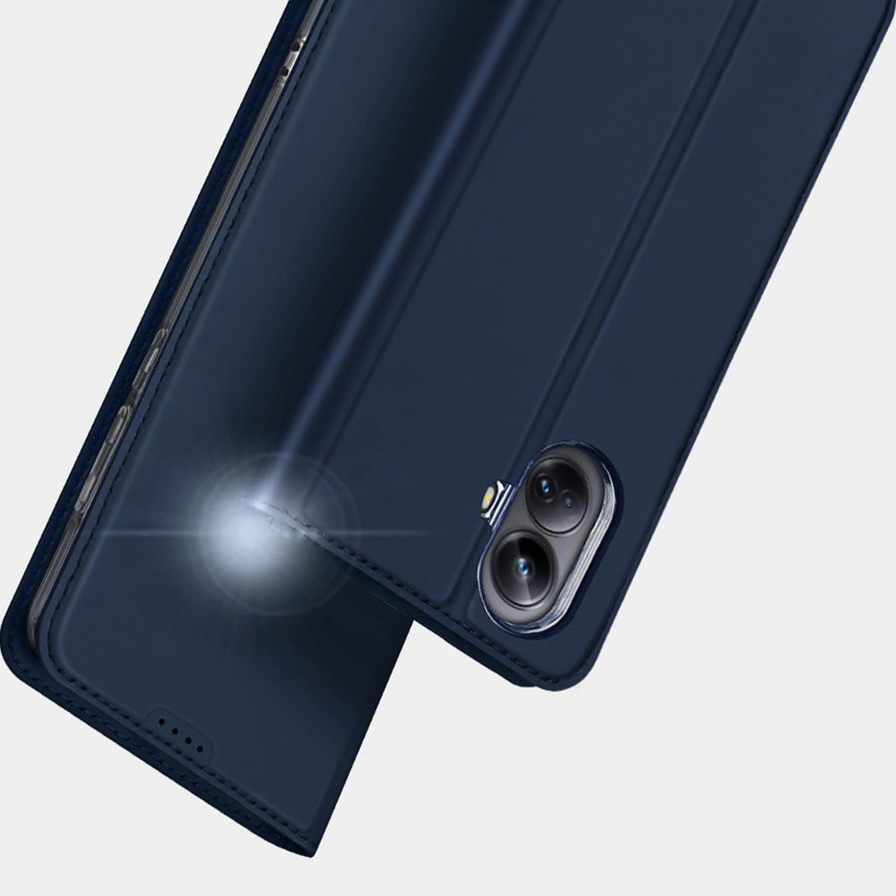 Dux Ducis Skin Pro æske til Samsung Galaxy A54 5G flip cover kort tegnebog stativ sort
