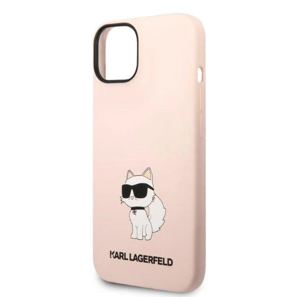 Karl Lagerfeld KLHCP14MSNCHBCP iPhone 14 Plus 6.7" hårdkasse pink/pink Silicone Choupette