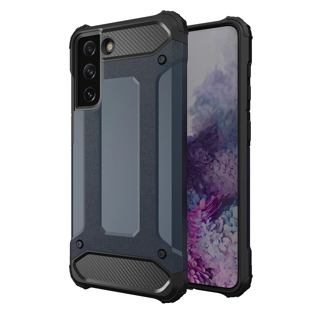 Hybrid Armor case til Samsung Galaxy S23+ pansret hybrid cover blå