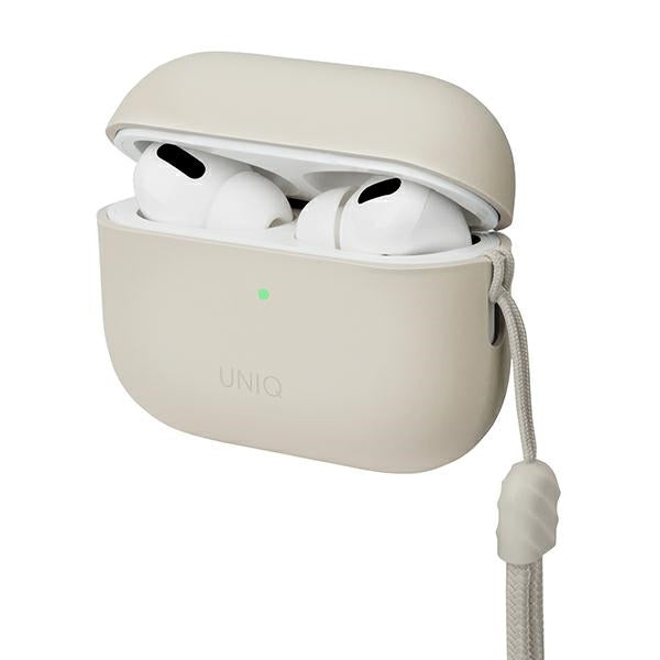 Uniq Lino-hylster til AirPods Pro 2 - beige