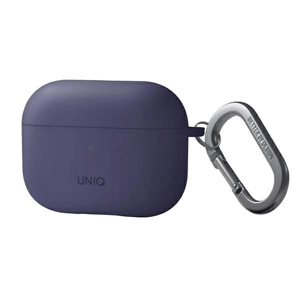 Uniq Nexo-hylster til AirPods Pro 2 + ørehak - lilla