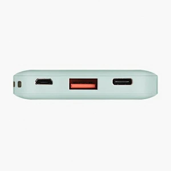 Powerbank Uniq Fuele mini 8000mAh USB-C 18W PD - grøn