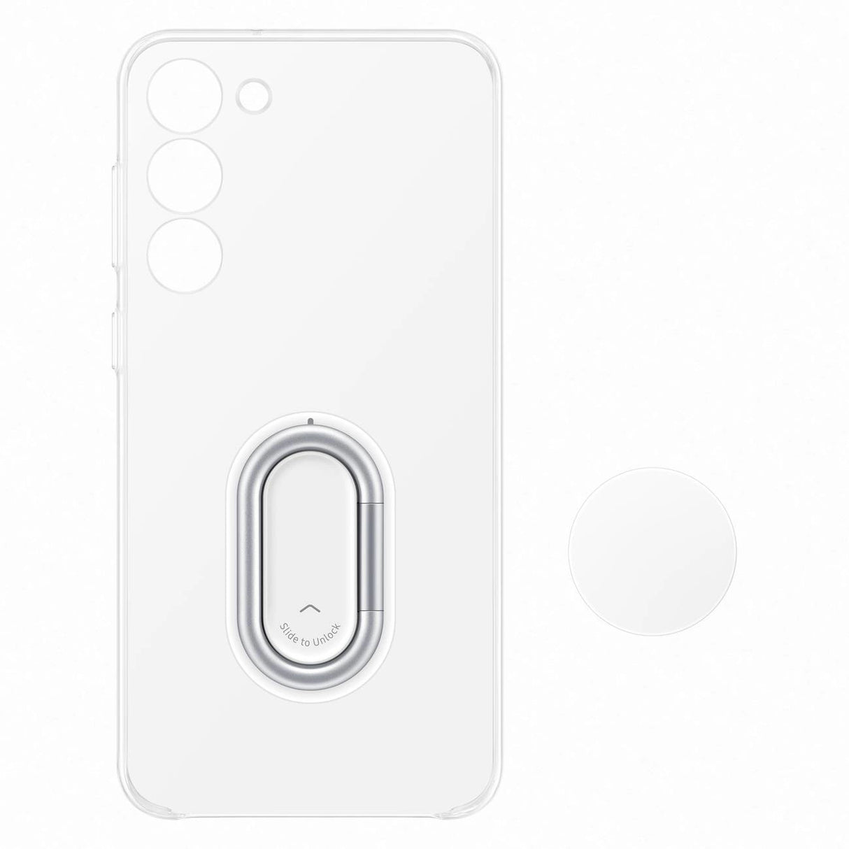 Samsung Clear Gadget Case for Samsung Galaxy S23+ cover ring holder stand gennemsigtige (EF-XS916CTEGWW)