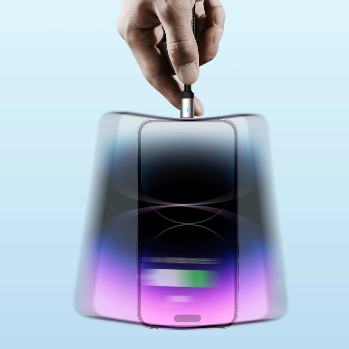 Joyroom Extraordinary Series A10 USB-A / Lightning 2.4A Kabel 1,2 m - sort