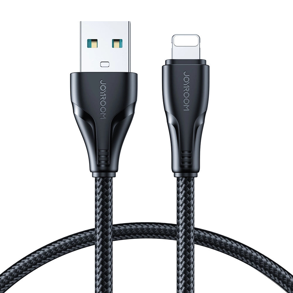 Joyroom Surpass Series A11 USB-A / Lightning 2.4A Kabel 1,2 m - sort