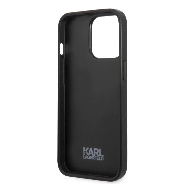 Karl Lagerfeld KLHCP13LPMNIKBL iPhone 13 Pro / 13 6.1" hårdkasse blå/blå Monogram Ikonik Patch