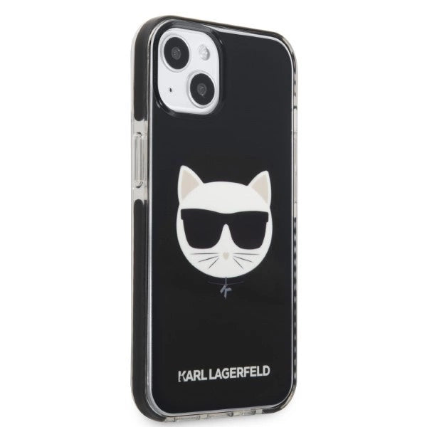 Karl Lagerfeld iPhone 13 mini 5.4" Hardcase sort/sort Choupette Head