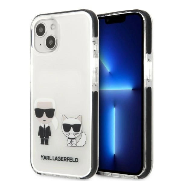 Karl Lagerfeld KLHCP13STPEKCW iPhone 13 mini 5.4" Hardcase hvid/hvid Karl&Choupette