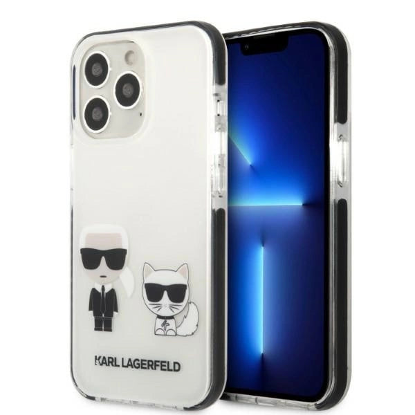 Karl Lagerfeld KLHCP13XTPEKCW iPhone 13 Pro Max 6.7" Hardcase hvid/hvid Karl Choupette