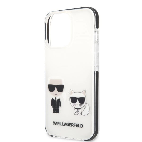Karl Lagerfeld KLHCP13XTPEKCW iPhone 13 Pro Max 6.7" Hardcase hvid/hvid Karl Choupette
