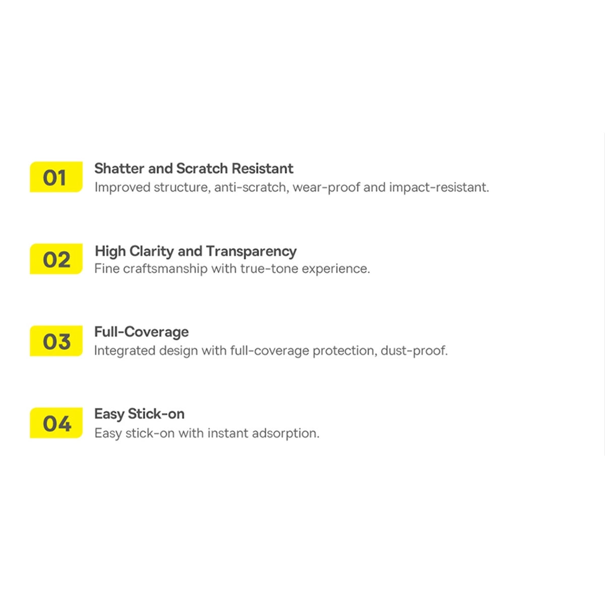 Kameraglas til iPhone 12 Pro / 11 Pro Max / 11 Pro Baseus kameraglas