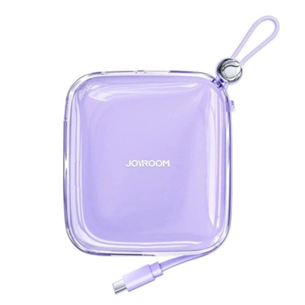 Joyroom JR-L005 10000mAh Lightning USB-A Power Bank - lilla