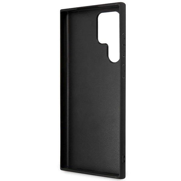 Guess GUHCS23L4GMGGR S23 Ultra S918 grå/grå hardcase 4G Big Metal Logo