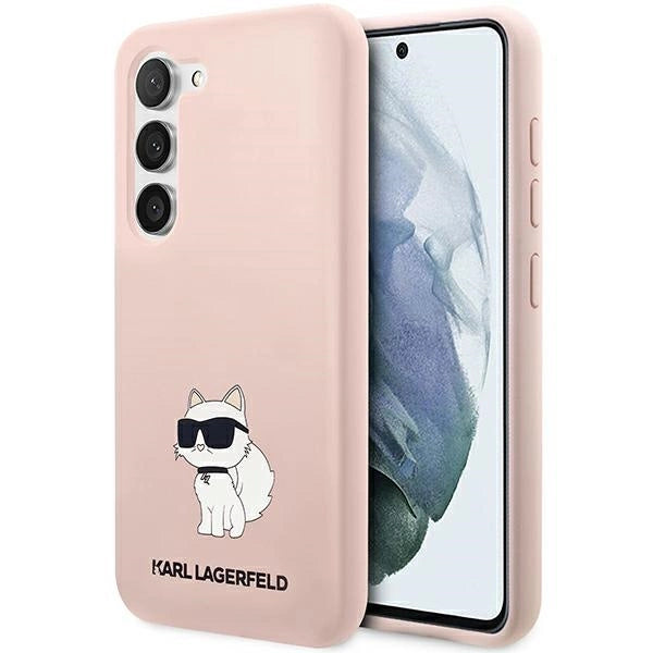 Karl Lagerfeld KLHCS23MSNCHBCP S23+ S916 hårdkasse pink/pink Silicone Choupette