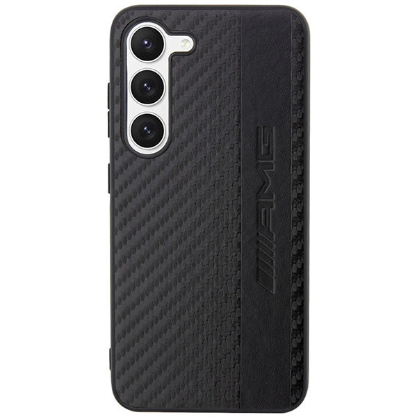 AMG AMHCS23MBLSCA S23+ S916 sort/sort hardcase Carbon Stripe&Embossed