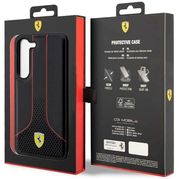 Ferrari FEHCS23SPCSK S23 S911 sort/sort hardcase perforeret 296 P