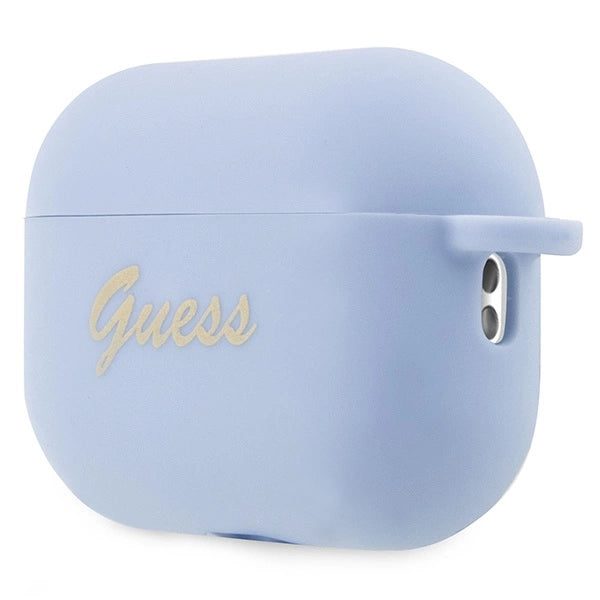 Guess GUAP2LSCHSB AirPods Pro 2 cover blå/blå Silicone Charm Heart Collection