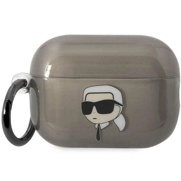 Karl Lagerfeld KKLAP2HNIKTCK Airpods Pro 2 cover sort/sort Ikonik Karl Lagerfeld