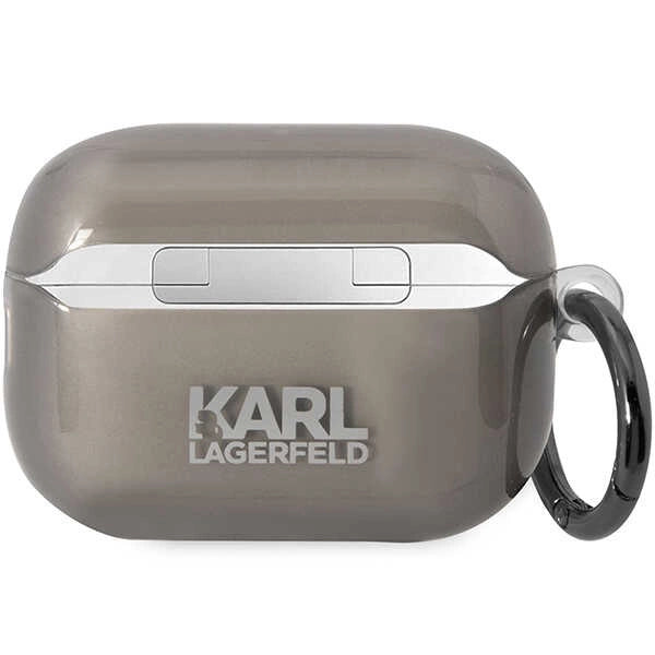 Karl Lagerfeld KKLAP2HNIKTCK Airpods Pro 2 cover sort/sort Ikonik Karl Lagerfeld
